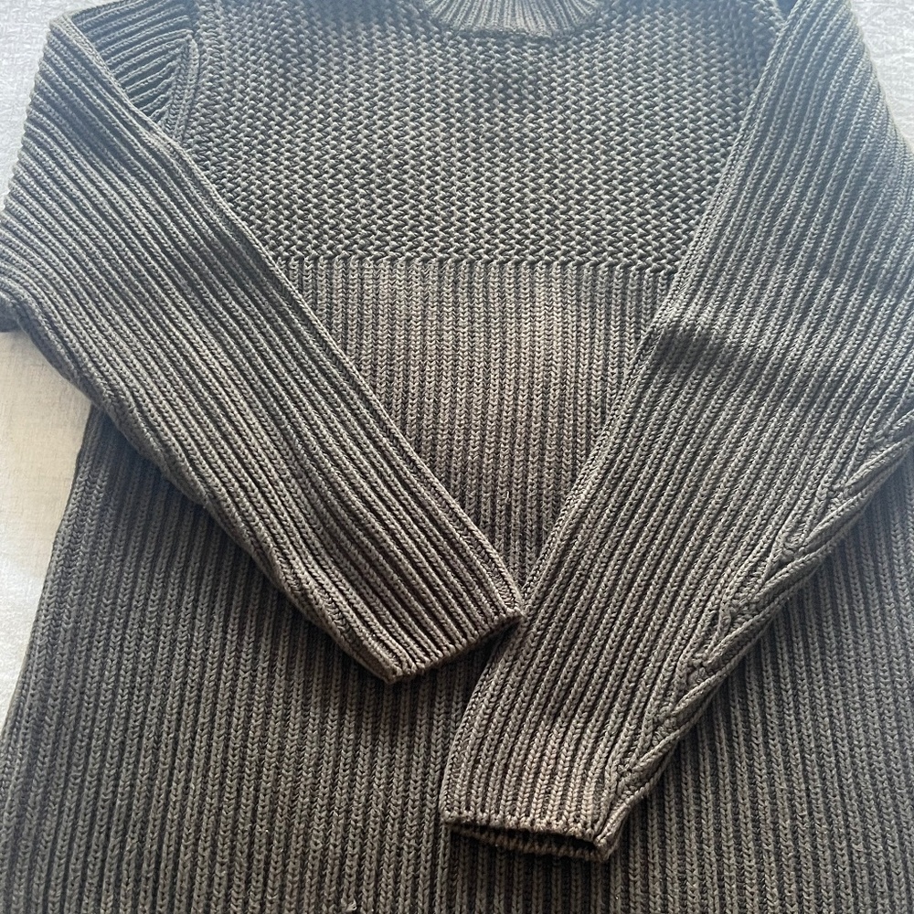Shanghai Tang Men’s Khaki Sweater